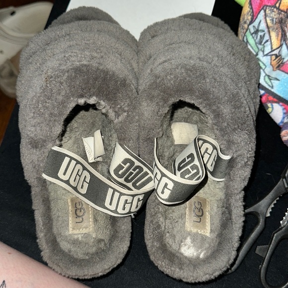 UGG Shoes - Ugg fluff yeah grey